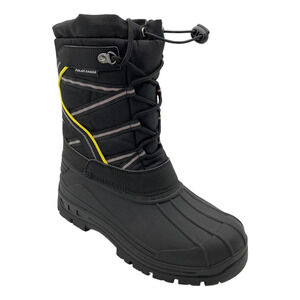 Polar Range Men's Blast Snow Boots Black - Medium